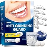 Knirscherschiene Für Nacht, 2 Größen, Mouth Guard, 4 Formbare Mundschutz...