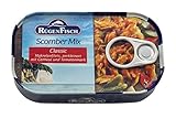 Rügen Fisch Scomber Mix, Makrelenfilets zerkleinert mit Gemüse und...
