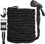 Gartenschlauch Flexibel Wasserschlauch Dehnbar Flexibler Gartenschlauch 15m...