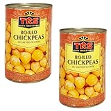 TRS Gekochte Kichererbsen in der Dose (2 x 400g)