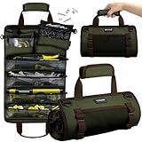TICONN Werkzeug-Rolltasche, robuste Roll-Up-Werkzeugtasche, Organizer,...