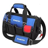 WORKPRO Werkzeugtasche mit verstellbarem Schultergurt und weiter...