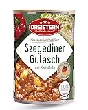 DREISTERN Szegediner Gulasch 400g I Mit Kartoffeln & Sauerkraut I...