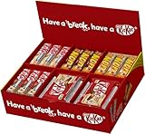NESTLÉ KITKAT & LION Süßigkeiten-Mix, Schokoriegel-Box mit 5...