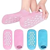 Feuchtigkeitsspendende Socken, 2 Paar Gel Socken zur Reparatur Erweichung...