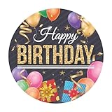 Dekora, Happy Birthday Essbare Oblate, Geburtstagskuchendeko für Kinder,...