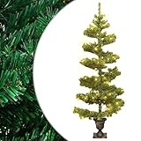 LED Weihnachtsbaum Spiralform mit 8 Lichtmodi, Kunststoff Tannenbaum...
