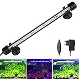 BELLALICHT LED Aquarium Beleuchtung - Aquarien Lampe [RGB-Weiß Licht] mit...