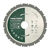 TWIN-TOWN HM Multifunktions-Kreissägeblatt 190 x 30 mm Z20 ist ideal zum...