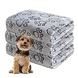 Gorgelly 1 Pack 3 Hundedecke, Weiche Hundedecke Waschbar, Hundedecke...