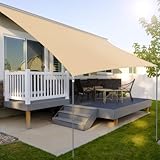 Sonnensegel 3x4m, Sonnenschutz Wasserdicht Windschutz Sonnensegel UV Schutz...