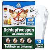 TRUTZ® Schlupfwespen gegen Lebensmittelmotten | 1 Karte à 4 Lieferungen |...