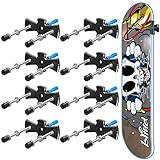 YEZRO Skateboard-Wandhalterung – 8 Packungen...