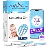 Easy@Home 25 Ovulationstest Kinderwunsch Fruchtbarkeitstest für Frauen...