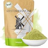 Gerstengraspulver BIO 1000g (1 kg) | gemahlenes Gerstengras aus...