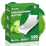 Surfela Spülmaschinen Blätter – 100 Spülgänge, Plastikfrei &...