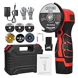 Mulcort Kabelloser Winkelschleifer, elektrisches Schleifwerkzeug, 7000...