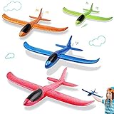 BERUHIGT 4 Stück Styroporflieger Flugzeug Styropor Kinder,Flugzeug...