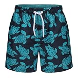 RIPT Jungen Essentials Quick Dry UV 50 Sonnenschutz Badeshorts Badehose,...