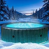 BRAST Whirlpool aufblasbar MSpa Starry mit LED Beleuchtung für 6 Personen...