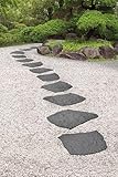 Nicoman Natur-B-Stein-Block-Garten-Trittstein, recyceltes Gummi,...