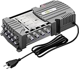 goobay 64879 Sat-Multischalter/Kompakt-Multischalter / 9 Eingänge / 4...