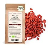 Kamelur 1kg getrocknete BIO Goji Beeren ohne Zusätze - Sonnengetrocknete...