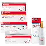 ALIUD PHARMA Reiseapotheke Singles: IBUPROFEN AL Schmerztabletten,...