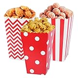 Popcorntüten - Popcornboxen 60 Stück, Etmury Partytüten Set Popcorn...