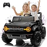 SEGMART 24V Kinder Elektroauto Ford Bronco Raptor lizenziert, 2-Sitzer SUV...