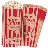 Popcorntüten im Vintage-Retro-Stil, öl-/fettabweisend beschichtet,...