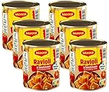 MAGGI Ravioli in Tomatensauce, Teigtaschen gefüllt mit würzigem Fleisch,...