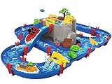 BIG Spielwarenfabrik - Wasserbahn Set Bergsee - 42-teiliges Spieleset mit...