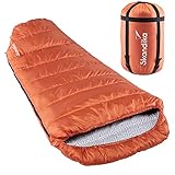 Skandika Schlafsack Vegas | XXL Mumienschlafsack mit Polycotton...