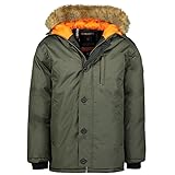 Geographical Norway Herren Darwin Men Parka, kaki, XL