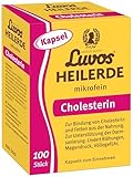 Luvos Heilerde mikrofein Cholesterin - 100 Kapseln - Zur Bindung von...