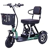 Generisch Elektroroller Mit Sitz Moto Elettrica Adulti MobilitäTsroller 3...