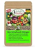 NEU: Bio Schafwolldünger von Schäfer Naturdünger. Mini-Pellets aus...