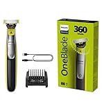 Philips OneBlade 360 Blade Elektrischer Bartschneider & Rasierer mit 360...