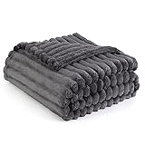 BEDSURE Kuscheldecke Flauschig - Wolldecke & Fleecedecke, Sofadecke, Weiche...