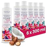 Jean & Len Conditioner Repair Kokos & Macadamia, im Set, für geschädigtes...