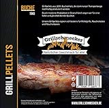 Grillschmecker Grillpellets 15kg Holzpellets aus 100% Reiner Buche für...