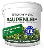 Briliantwerk® Raupenleim für Obstbäume 0,9L I Der Leimring für...