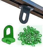 Green House Twist Clips [50 Stück] für Gewächshäuser im Inneren zum...