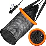 Dovesun 5 Gallonen schwimmender Fischnetz, Faltbare Fischernetz Tragbar...