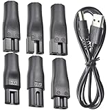 7 Stück 5V Rasierer Ladegerät Netzkabel USB Adapter Set für eine...