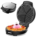 Waffeleisen | 1000 Watt | Waffelautomat für Herzwaffeln | Wafflemaker |...