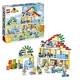 LEGO 10994 DUPLO 3-in-1-Familienhaus, Puppenhaus für Kleinkinder aus...