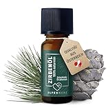 ALPEN HERZ Zirbenöl 10 ml - 100% naturrein, ätherisches Zirbelkieferöl...