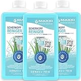Maxxi Clean | 3x 750 ml Nachfüllflüssigkeit Scherkopfreiniger für...